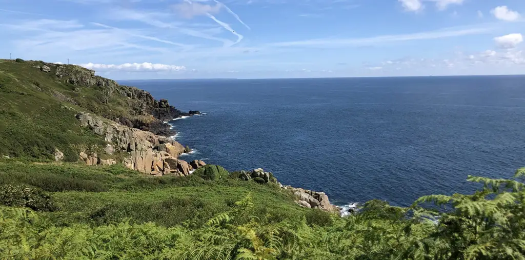 A section of the South West Coast Path