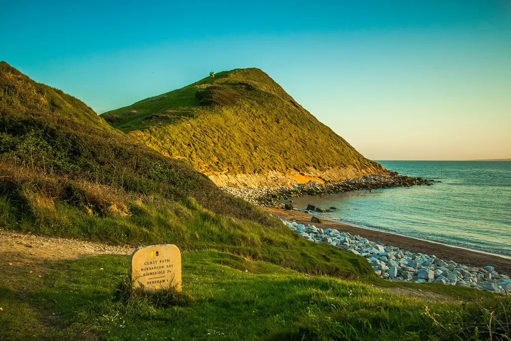 Worbarrow Bay near Lulworth Ranges, Dorset